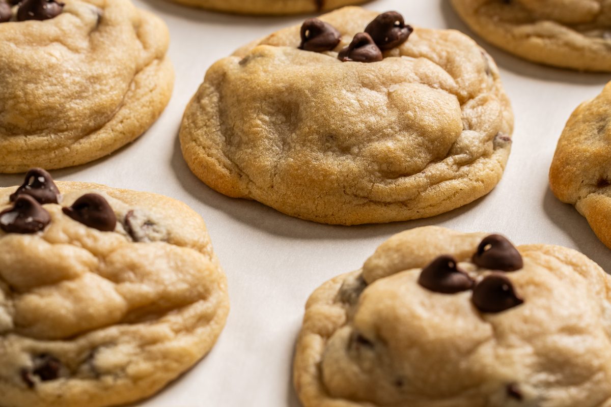 Thick, chewy chocolate chip cookies from Chewk’s Cookies in Phoenix